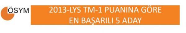 te LYS birincileri