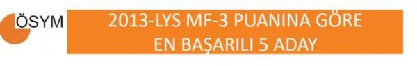 te LYS birincileri