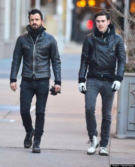 Justin Theroux'nun kardei Sebastian Theroux.