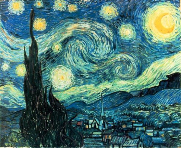 <br><b>Museum of Modern Art, New York</b></br>  Hollandal ressam Vincent van Gogh tarafndan yaplan yal boya tablo. Ressam tabloda kendisinin sanatoryumdaki odasndaki pencereden nndeki kyn gece vakti grnn resmetmitir. Eser New York'ta bulunan Museum of Modern Art galerisinde sergilenmektedir.