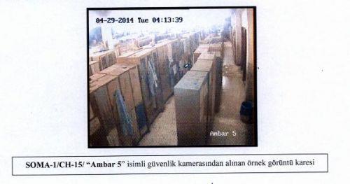 Cumhuriyet Savcs'nn soruturma dosyasna giren kamera kaytlar, irket yetkililerinin dzenledii ve madende her eyi normal gsteren Yeralt Sabit Cihazlar Gaz lm Rapor Defteri ile Gaz lm Kayt Defteri'ndeki verileri de rtm oldu.
