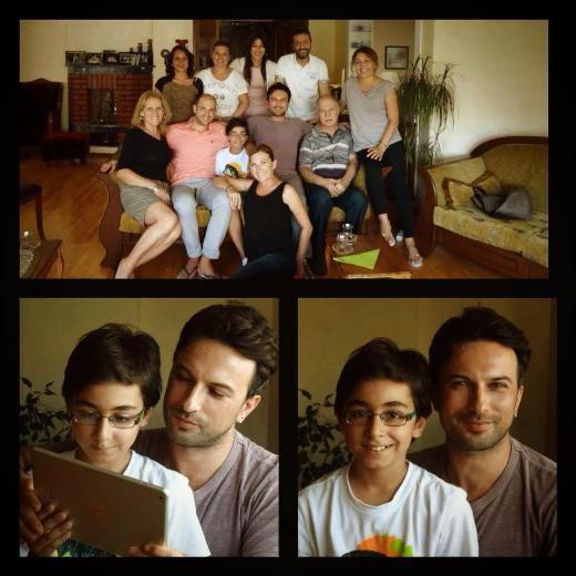 nceki gn ailesini ziyaret eden Tarkan, iftar saatinden nce aile yelerine ziyafet ekmek iin mutfaa girdi