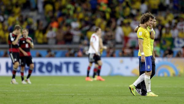 Daily Mail, "1-7" manetli haberinde Alman futbolcularn sonuta insan olduklarna iaret etti.