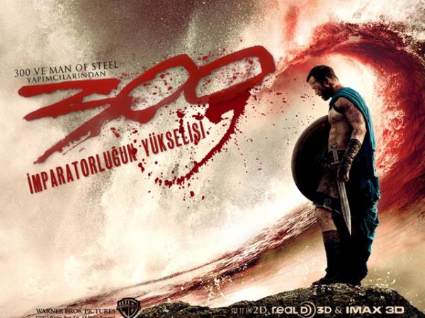 <br><b>"300: Bir mparatorluun Ykselii"</b></br>  bir milyon izleyici snrnn altnda kalmalarna ramen 300: Bir mparatorluun Ykselii filmi 9`uncu