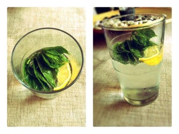 <b>dem in;</b> Tatil sonras veya yorgunluktan kaynakl dem mi hissediyoruz o zaman, maden suyunun iine nane veya maydanoz koyarak hem C vitamini almn arttralm hem dem atc zelliinden faydalanalm