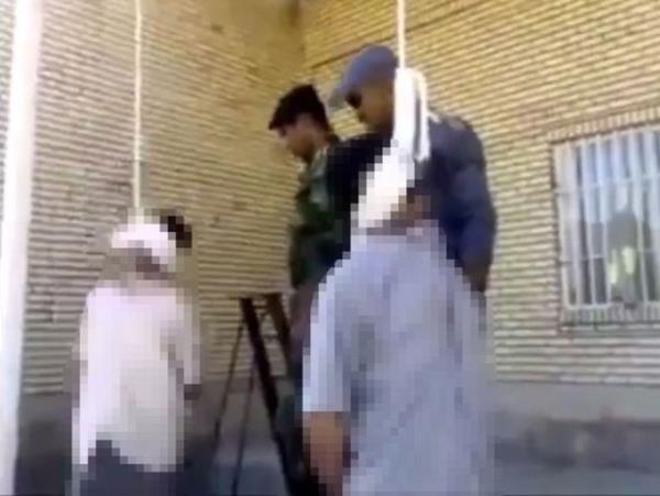 Mahkumun ipte can ekitiini gren kalabalk lklar atarken maktulun ailesinin tereddt iinde olduu grld