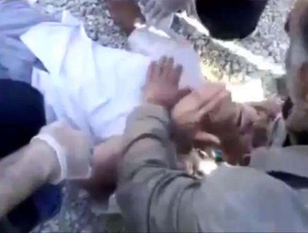 dam edilmekten kurtulan mahkumun gzyalarna bouldu.