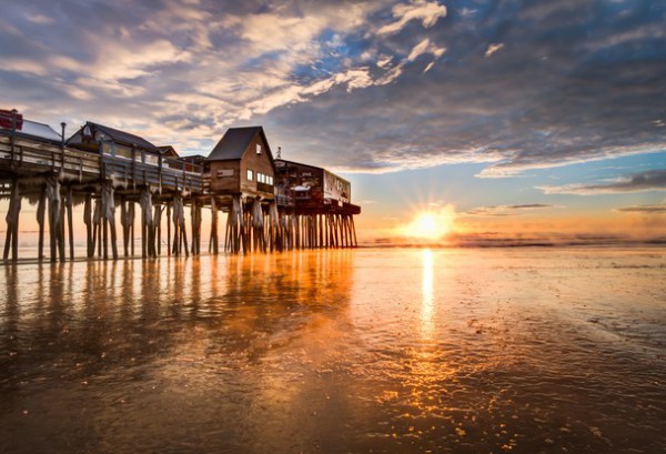 <br><b>Seasmoke on The Beach - Donmu Sahil</b></br>  John McCarthy'ye ait bu fotoraf, Amerika'nn Maine blgesinden.
