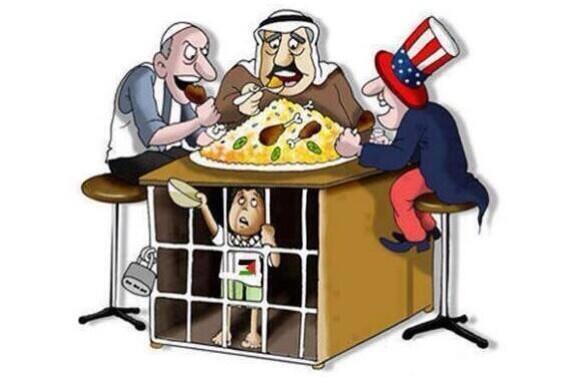 Mazlum filistin halkn anlatan anlaml bir karikatr..!!!