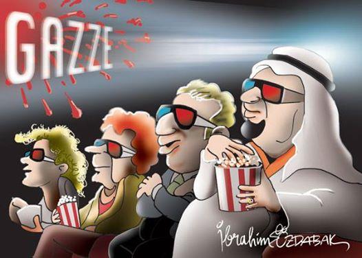 zellikle hemen yan balarnda cereyan eden bu insanlk aybna sessiz kalan araplar gzel listelemi.