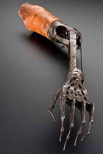 1850 - 1910 yllar arasnda kullanlan protez sol kol