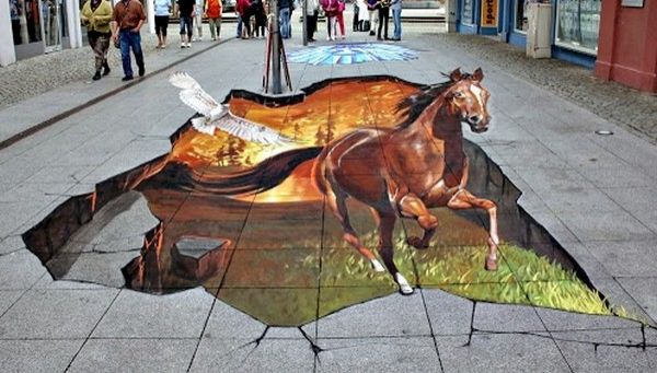 Sokak sanatlarnn izdii hayvan figrleri gereklerini aratmyor.