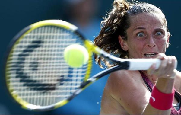 stanbul Cup finalinde Caroline Wozniacki ile karlaan talyan tenisi Roberta Vinci'nin yz ifadesi, Danimarkal rakibi karsnda ne denli zorlandn anlatyor.