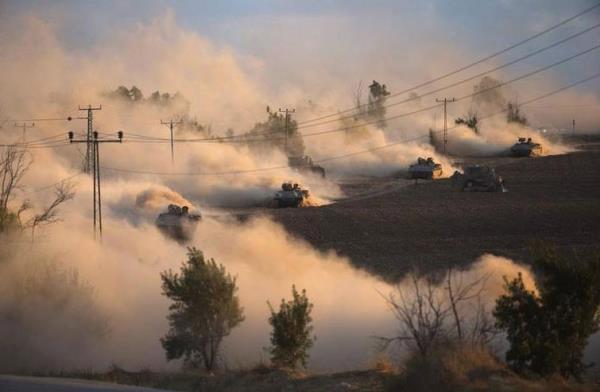 lk bakta sabah erkedenden ken sise benziyor. Halbuki srail tanklar tozu dumana katm Gazze'de ilerliyor.