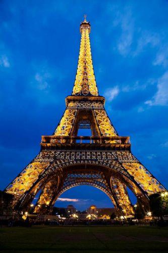 Eyfel Kulesi'nin muhteem grnts... Paris, Fransa