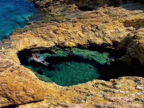 Doal havuz, Koufonisia Adas, Yunanistan