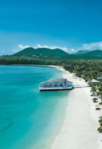 Saint Lucia, Karayip Denizi