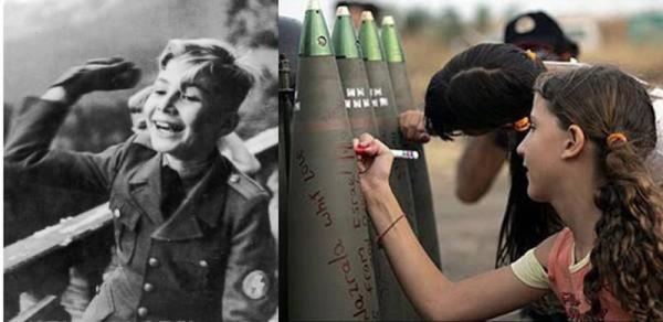 srail'in 1940'l yllarda yahudilerin yaadklarn unutup bugn ayn zulm, Filistinlilere yaptn gsteren fotoraflar sosyal medyann en ok paylalan kareleri arasnda yer ald.