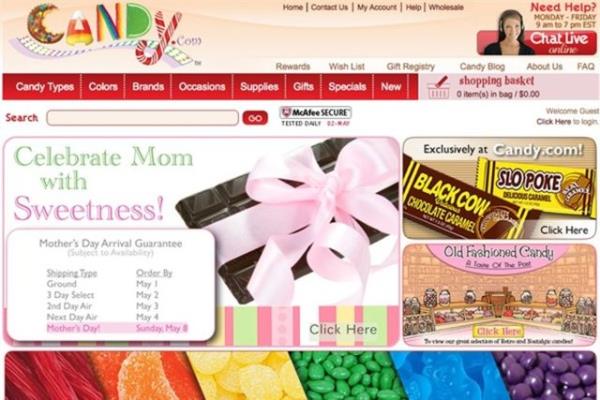 Candy.com 3 milyon dolar. 2009'da satld.