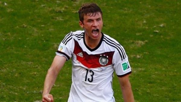 Fifa.com, ampiyon Almanya'nn en golc oyuncusu Mller'i de listeye dahil etti.