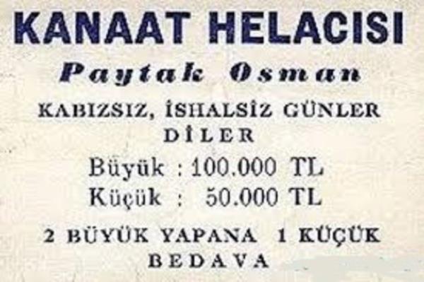 Teekkrler Paytak Osman, aynsn sana da diliyoruz