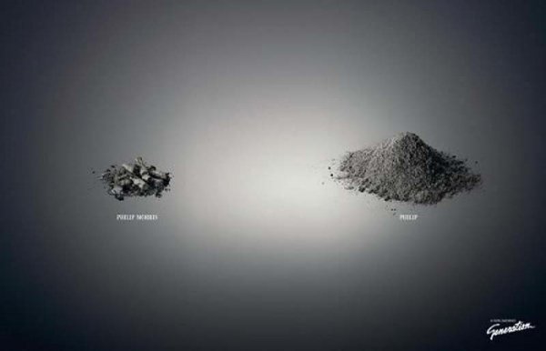 Sigarann zararlarn anlatan afiler