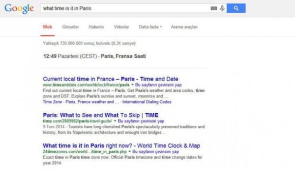 Google Dnya Saatleri Dnyann baka bir kesinde o an saatin ka olduunu mu merak ediyorsunuz ? Google bu sorununuzu da basit bir ekilde zyor.