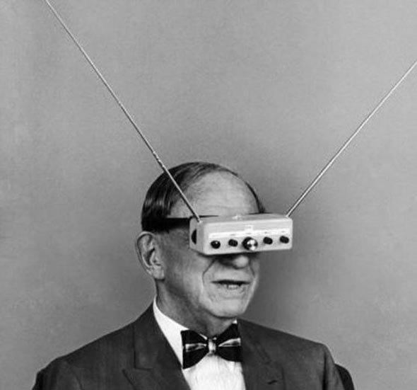 Google'n akll gzl Google Glass'tan 50 yl kadar nce bu srad televizyon gzl vard.