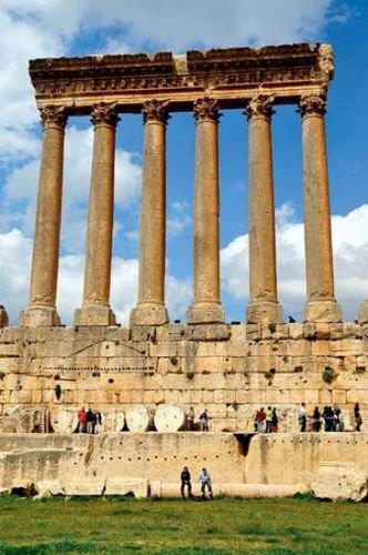 Plakalar Baalbek, Lbnan