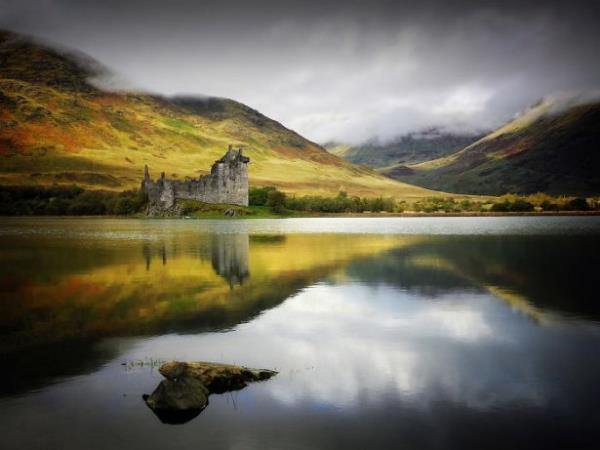 Kilchurn kalesi - skoya