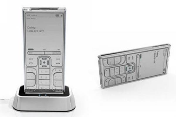 <br>E-ink Phone</br>  E-ink Phone'un tasarmcs Anthony Reed, telefonda sadece gri tonlar kullanm.