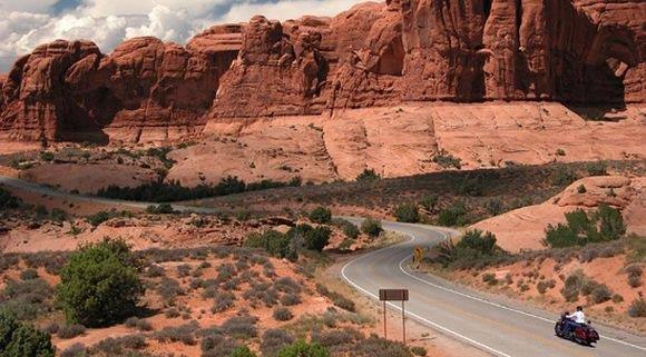 Red Rock yolu - ABD