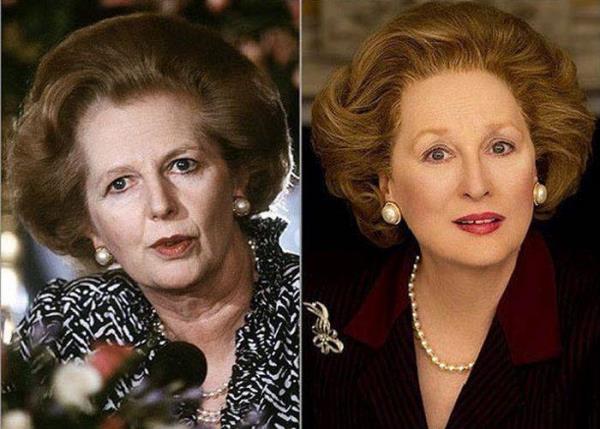 Margaret Thatcher' oynayan Merly Streep