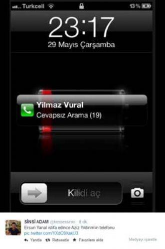 Ersun Yanal'n istifasnn ardndan atlan tweetler...