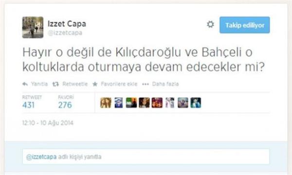 Erdoan'n Cumhurbakan seilmesini nl isimler nasl yorumlad? te o yorumlardan bazlar...