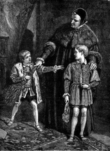 amar olan : Avrupa'da her asilzade okula halktan bir yatyla beraber gnderilirmi, asil olan bir hata ileyince, bunun cezasn halktan olan ekermi.