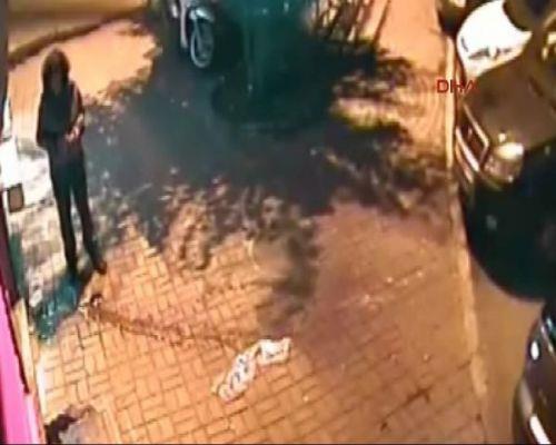 <p><b>2 YAVRU KEDY KENCEYLE LDRD.. ANNE KED YAVRULARINI SAVUNMAYA ALITI AMA BAARAMADI</b></p> Kedi ve kpeklere musallat olan, onlara ikence yapan esrarengiz kadn nceki gece 2 yavru kediyi acmaszca tekmeleyerek, balarn ezerek ldrd. Grenin kann donduran hayvan katliam gvenlik kameras grntlerine yansd.