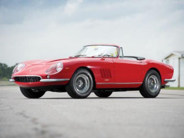 1967 Ferrari 275 GTB4 NART Spyder: $27,500,000