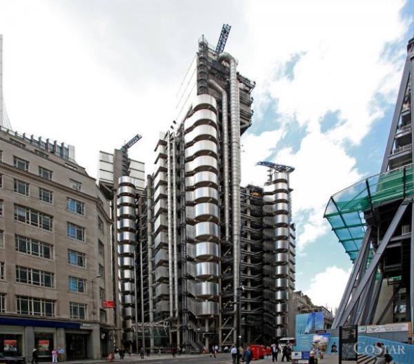 Lloyd's Building, Londra  <br>Yapm yl: 1984</br>