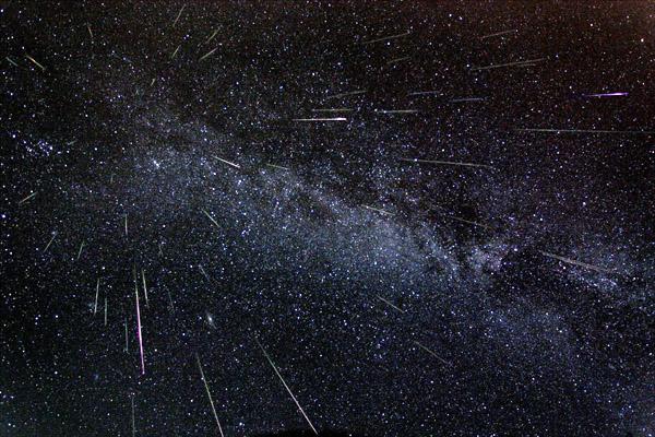 Perseid meteor yamurlar