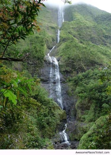 Cascade Blanche, Reunion Adas