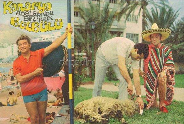 Zeki Mren ,1969 ylnda kt Avrupa gezisinin son dura olan spanya'nn Kanarya Adalarnda