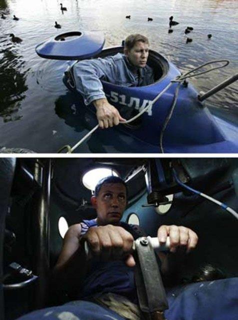 <br><b>Rusya'nn en kk denizalts</b></br>  Rusya?nn St. Petersburg kentinden bir adam denizalty kendisi yapt ve resmi olarak kaydn yaptrd.