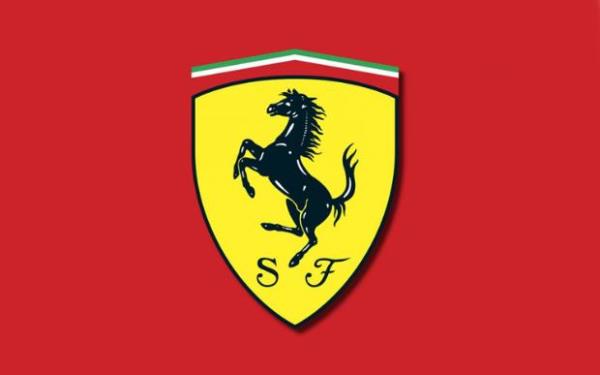 Ferrari; talyan kontesin 1923 ylnda firma kurucusu Enzo Ferrari`ye hediye ettii at maskot, Ferrari`nin amblemini tekil etti. Amblemdeki ana renkler sar ile krmz, firma sahibinin yaad komu ehir Modena`y ve yara olan sevgiyi simgeliyor.