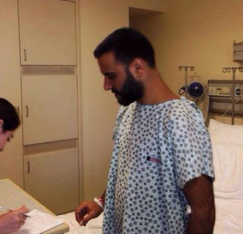 Alian, ameliyatn ardndan iyi olduu haberini Twitter ve Instagram hesabndan yapt paylamlarla duyurdu