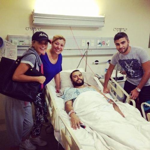 Ameliyat sonras Alian unlar syledi ?Allah'ma krler olsun ki kt gnmde dar gnmde, duaya ihtiya duyduum gnde beni yalnz brakmayan dostlarm var...ok kr..