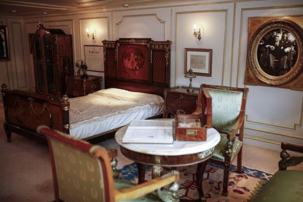 Savarona'da en ok ilgiyi Atatrk'n kald oda ekiyor