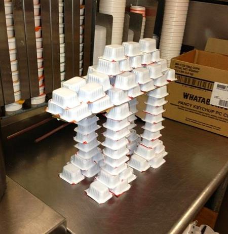 Sos kutularndan maket