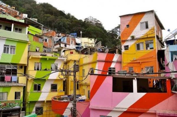 Favela Santa Marta, Brezilya