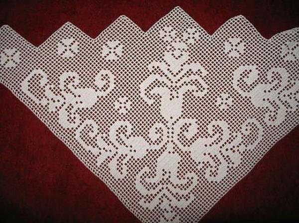 Her yere serpitirilmi dantelli rtler